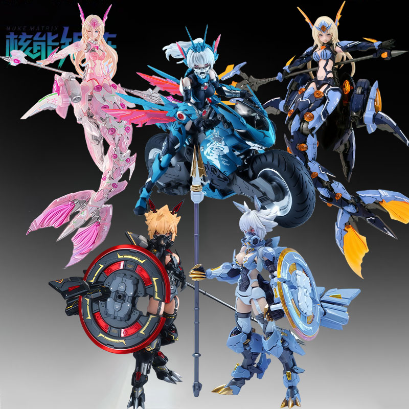 Model Kit Harley Quinn - NUKE MATRIX Kit Modello Originale Hurricane