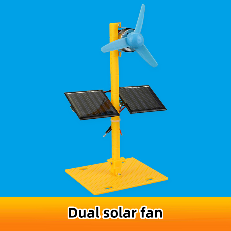 Model Kit China - Modello di ventilatore elettrico solare fai-da-te