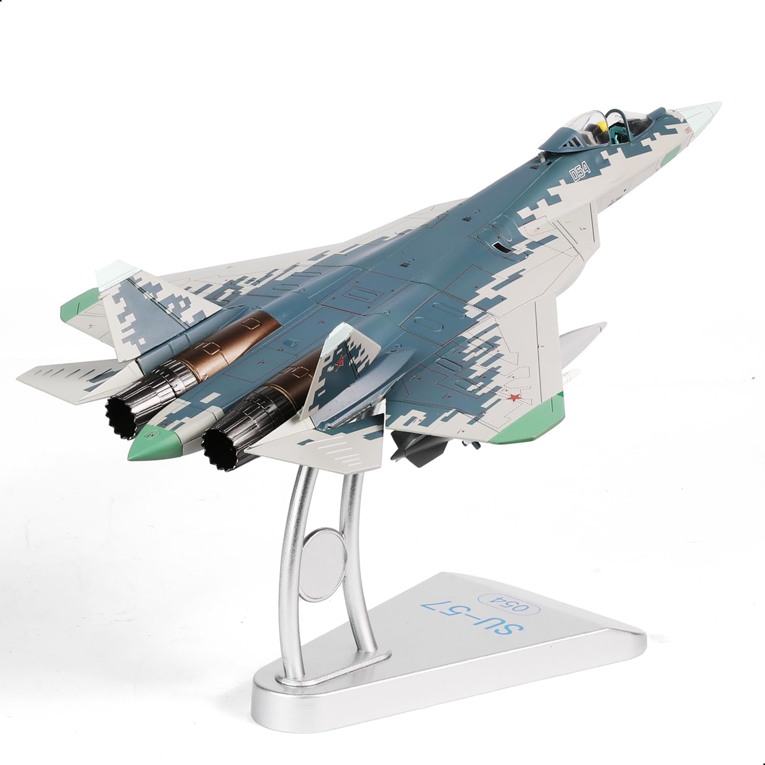 Model Kit Aircraft - Modellino in Metallo Pressofuso SU-57 Scala