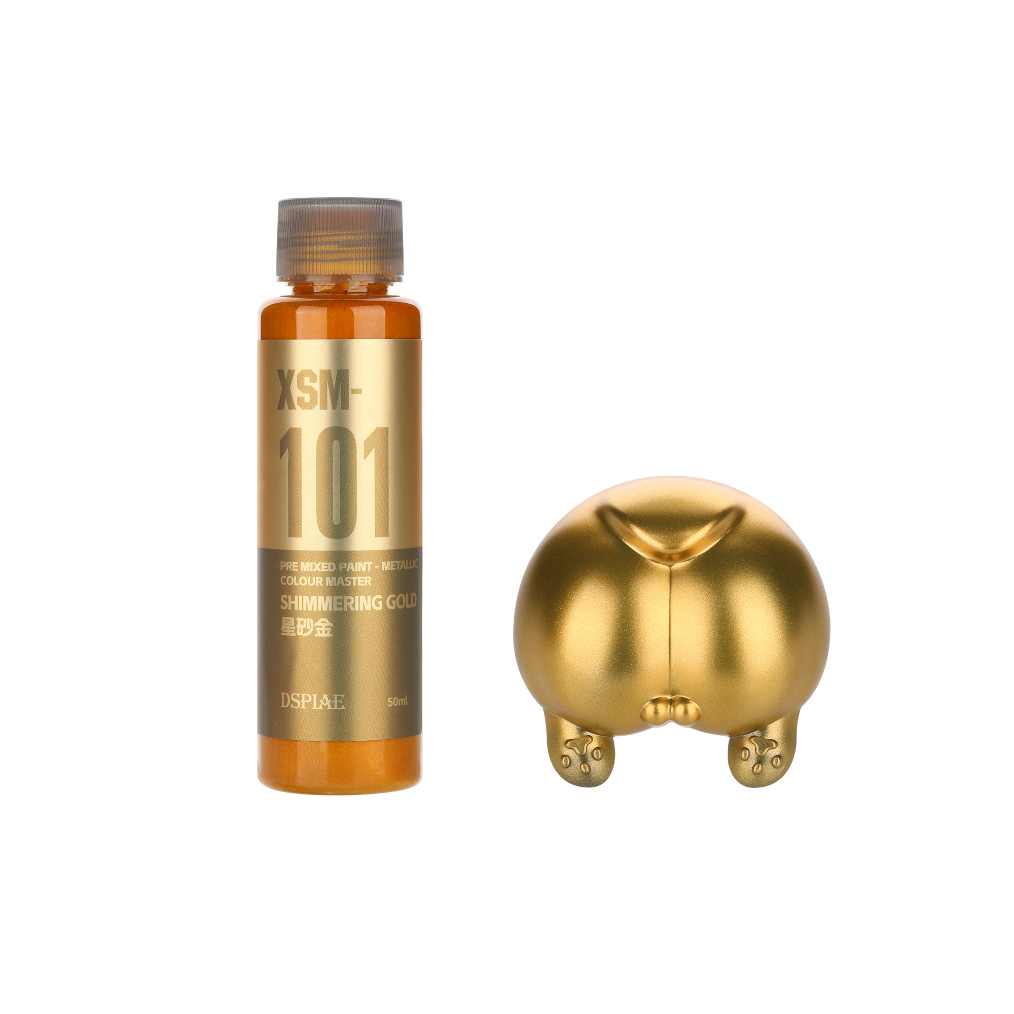 Metallic Paint Set - Nuova Vernice Metallizzata a Base d'Acqua