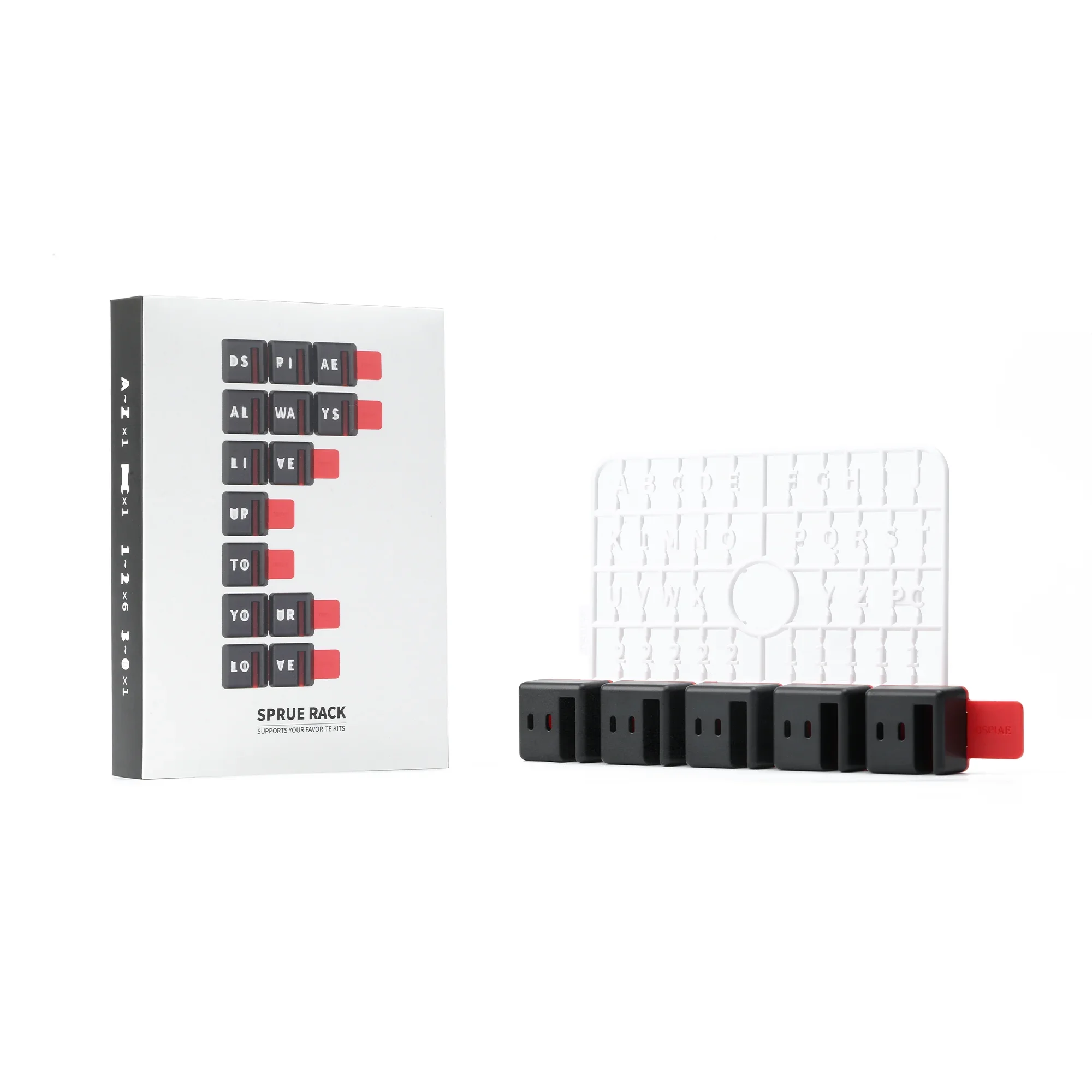 Model Kit Runner Organizer - Dspiae PT-SR Supporto per pannello modello