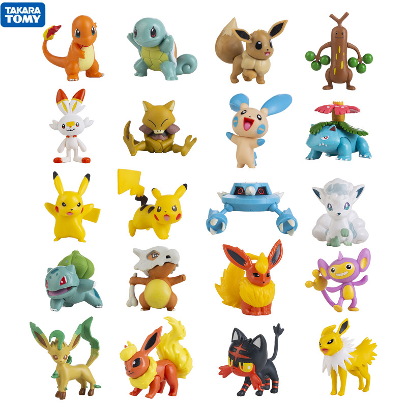 Model Kit Eevee - Nuovo 3-8 CM Pokemon Hot Cartoni