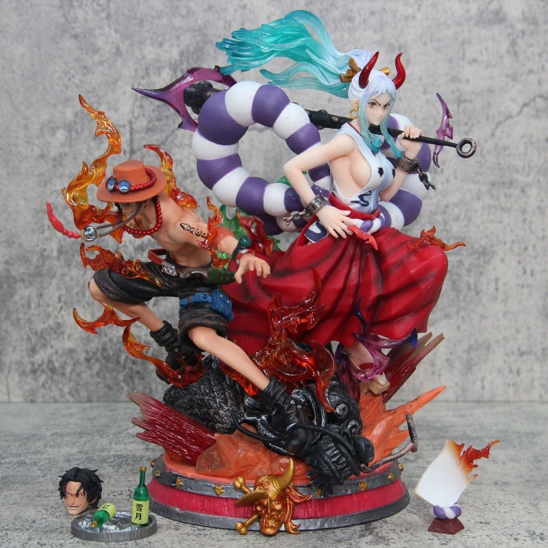 Model Kit Yamato - Statuetta Anime One Piece di Bandai,