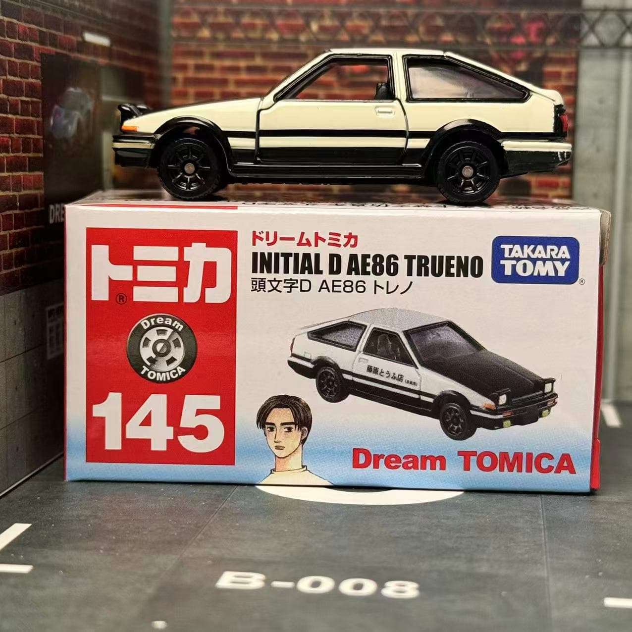 Model Kit Ae86 - Sogno Tomica NO. 145 Iniziale D