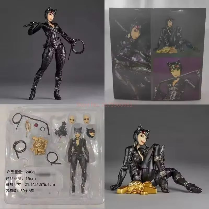 Model Kit Harley Quinn - Figurina Modello Revoltech Catwoman DC Selina