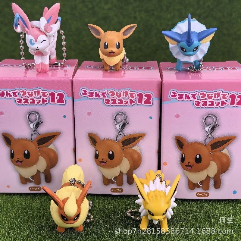 Model Kit Eevee - Giocattoli Pokemon Blind Box, Simpatiche Figure