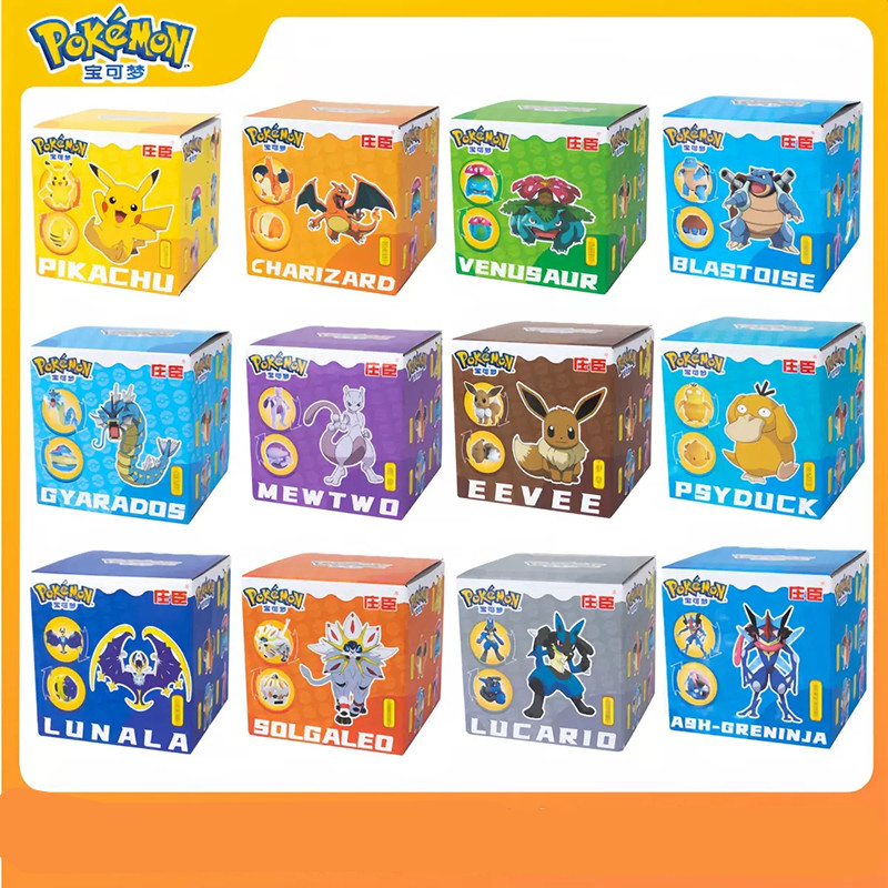 Model Kit Eevee - Autentica Pokeball Pokémon, Figurina Anime Deformabile,
