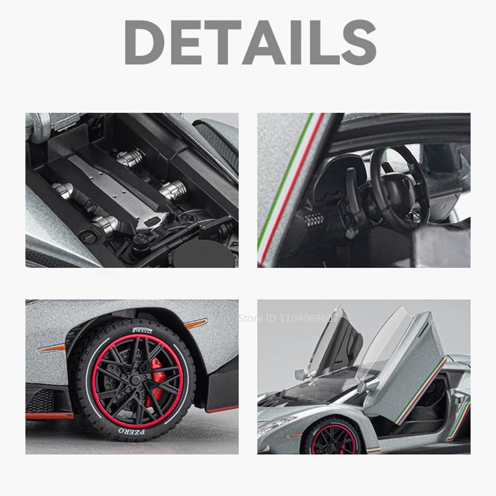 Scala 1:24 Veneno Modello di a - Model Kit Lamborghini recensione e prezzo