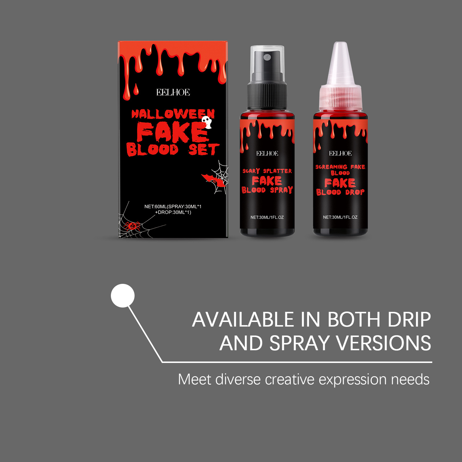 Set di sangue finto di Hallowe - Wash Effect Set recensione e prezzo