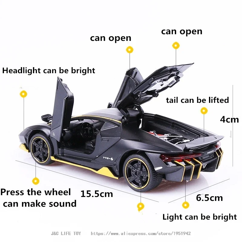 1:32 LP770 750 Modello di auto - Model Kit Lamborghini recensione e prezzo