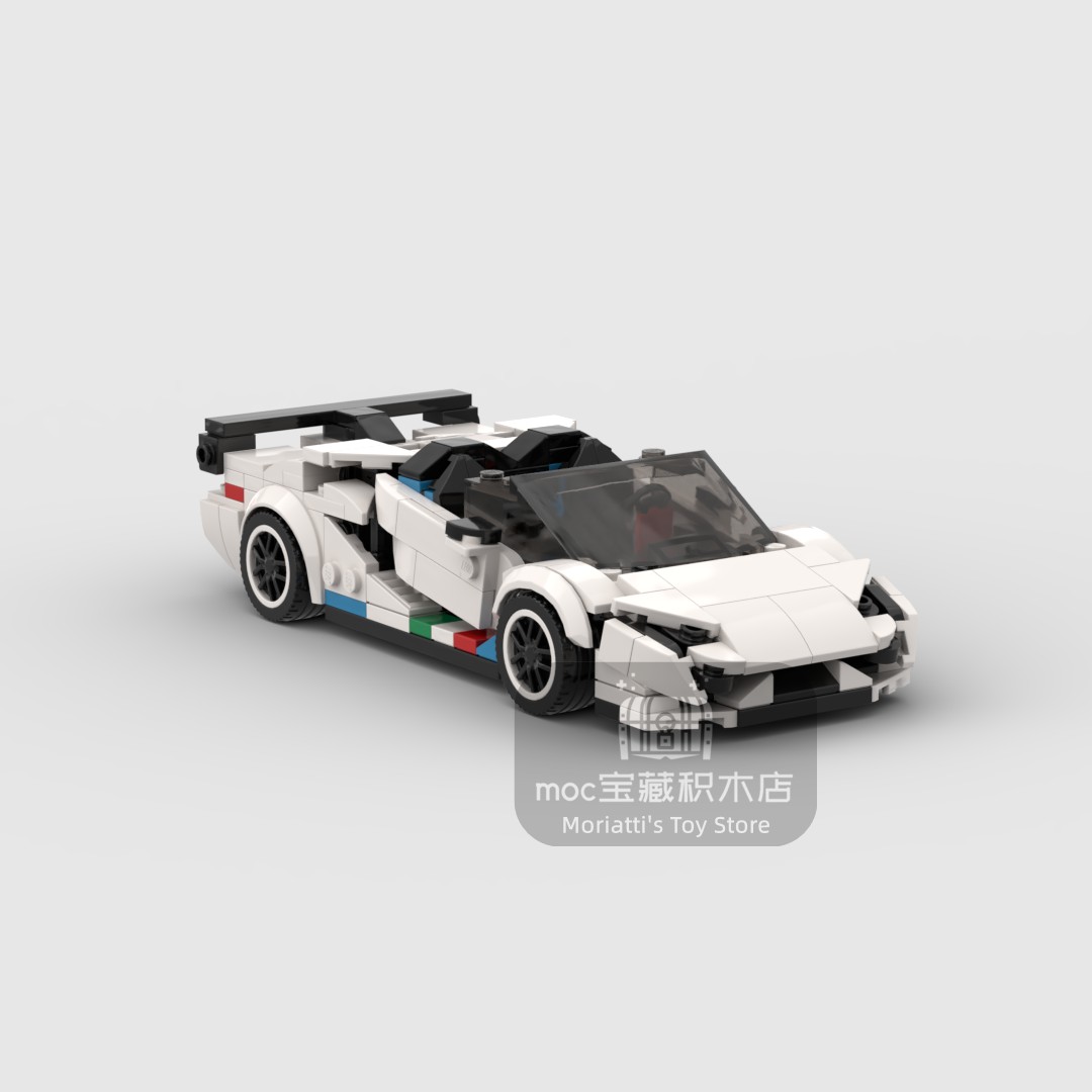 MOC Lambo Aventador SVJ 368 pe - Model Kit Lamborghini recensione e prezzo